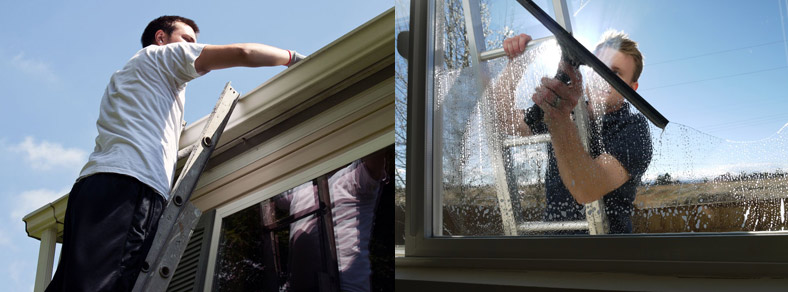 window cleaning roof gutter cleaning Melbourne
